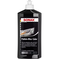 Автополироль Sonax с воском цветной черный (500мл) (296100)