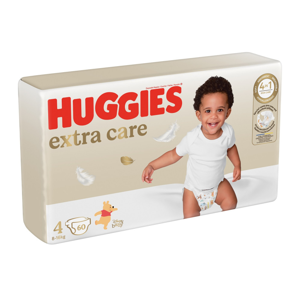 Подгузник Huggies Extra Care 4 (8-16 кг) 60 шт (5029053578118) Подгузник Huggies Extra Care 4 (8-16 кг) 60 шт (5029053578118)