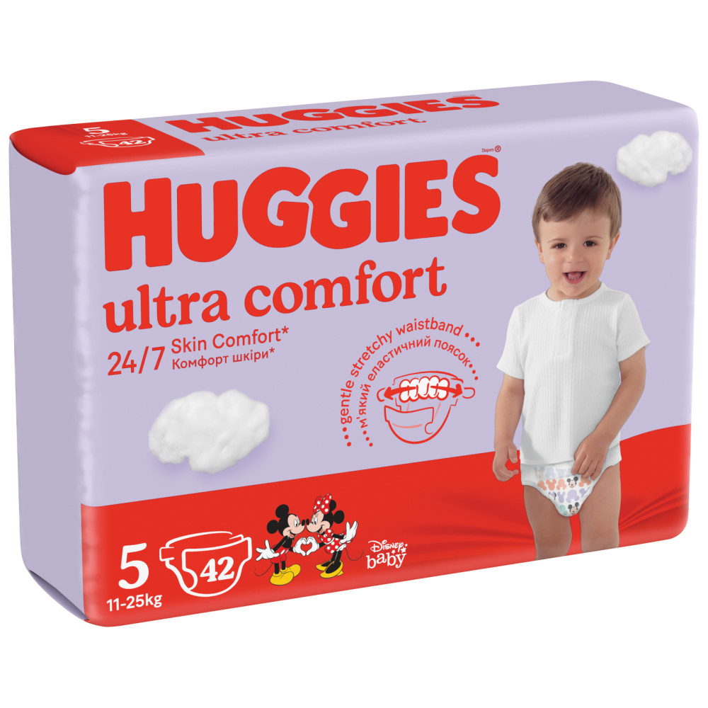 Подгузник Huggies Ultra Comfort 5 (12-22 кг) Jumbo 42 шт (5029053567884_5029053567594) Подгузник Huggies Ultra Comfort 5 (12-22 кг) Jumbo 42 шт (5029053567884_5029053567594)