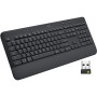 Клавіатура Logitech Signature K650 For Business UA USB/Bluetooth Graphite (920-010945)