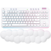 Клавіатура Logitech G715 Aurora Wireless Gaming GX Brown Lightspeed/Bluetooth UA Off-White (920-010465)