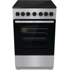 Плита Gorenje електрична склокерамічна, 62л, 50x60см, сріблястий (GEC5B41SG)