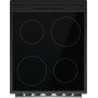 Плита Gorenje електрична склокерамічна, 62л, 50x60см, сріблястий (GEC5B41SG)