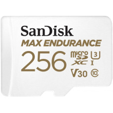 Карта памяти SanDisk 256GB microSD class 10 UHS-I U3 V30 High Endurance (SDSQQVR-256G-GN6IA)