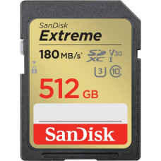 Карта памяти SanDisk 512GB SD class 10 UHS-I U3 V30 Extreme (SDSDXVV-512G-GNCIN)