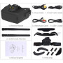 Очки FPV Skyzone Cobra X V4 Diversity DVR 5.8GHz 48CH L Band (COBRAX)