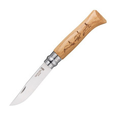Нож Opinel №8 Animalia 