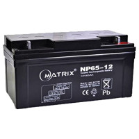 Батарея до ДБЖ Matrix 12V 65AH (NP65-12)