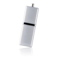 USB флеш накопичувач Silicon Power 8Gb LuxMini 710 silver (SP008GBUF2710V1S)