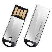 USB флеш накопичувач Silicon Power 16Gb Touch 830 silver (SP016GBUF2830V1S / SP016GBUF2830V3S)