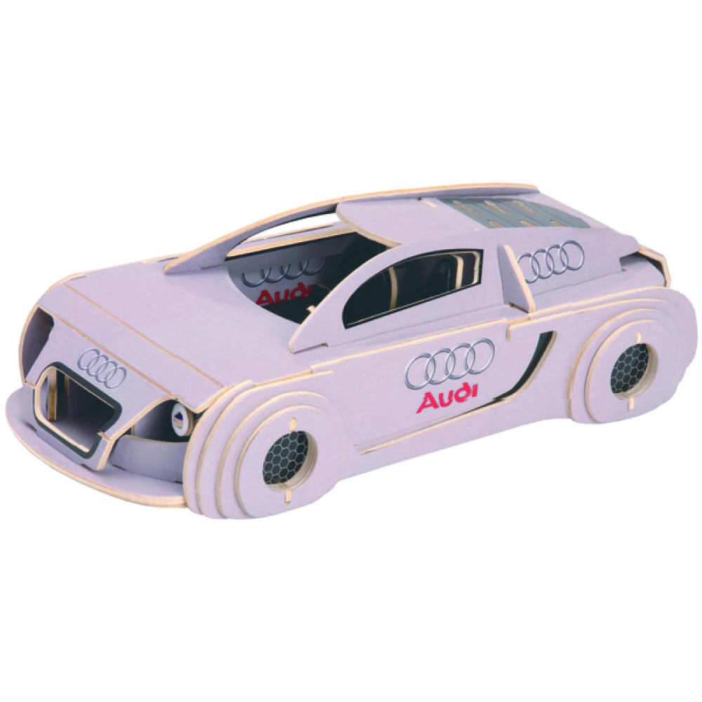 Сборная модель Мир деревянных игрушек Автомобиль будущего (П139с) Сборная модель Мир деревянных игрушек Автомобиль будущего (П139с)