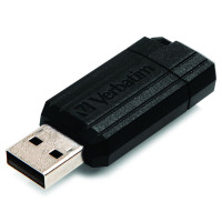 USB флеш накопичувач 32Gb Store'n'Go PinStripe black Verbatim (49064)