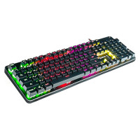 Клавиатура REAL-EL M47 RGB, black