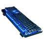 Клавіатура REAL-EL M47 RGB, black