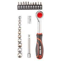 Набір інструментів Top Tools торцевых гаечных ключей 1/4 