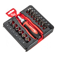 Набор инструментов Top Tools насадок с держателем, 23 ед. (39D186)