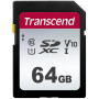 Карта пам'яті Transcend 64GB SDXC class 10 UHS-I U3 V10 (TS64GSDC300S)
