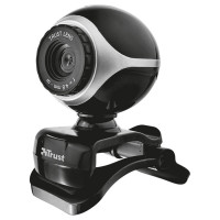 Вебкамера Trust EXIS WEBCAM BLCK-SLVR (17003)