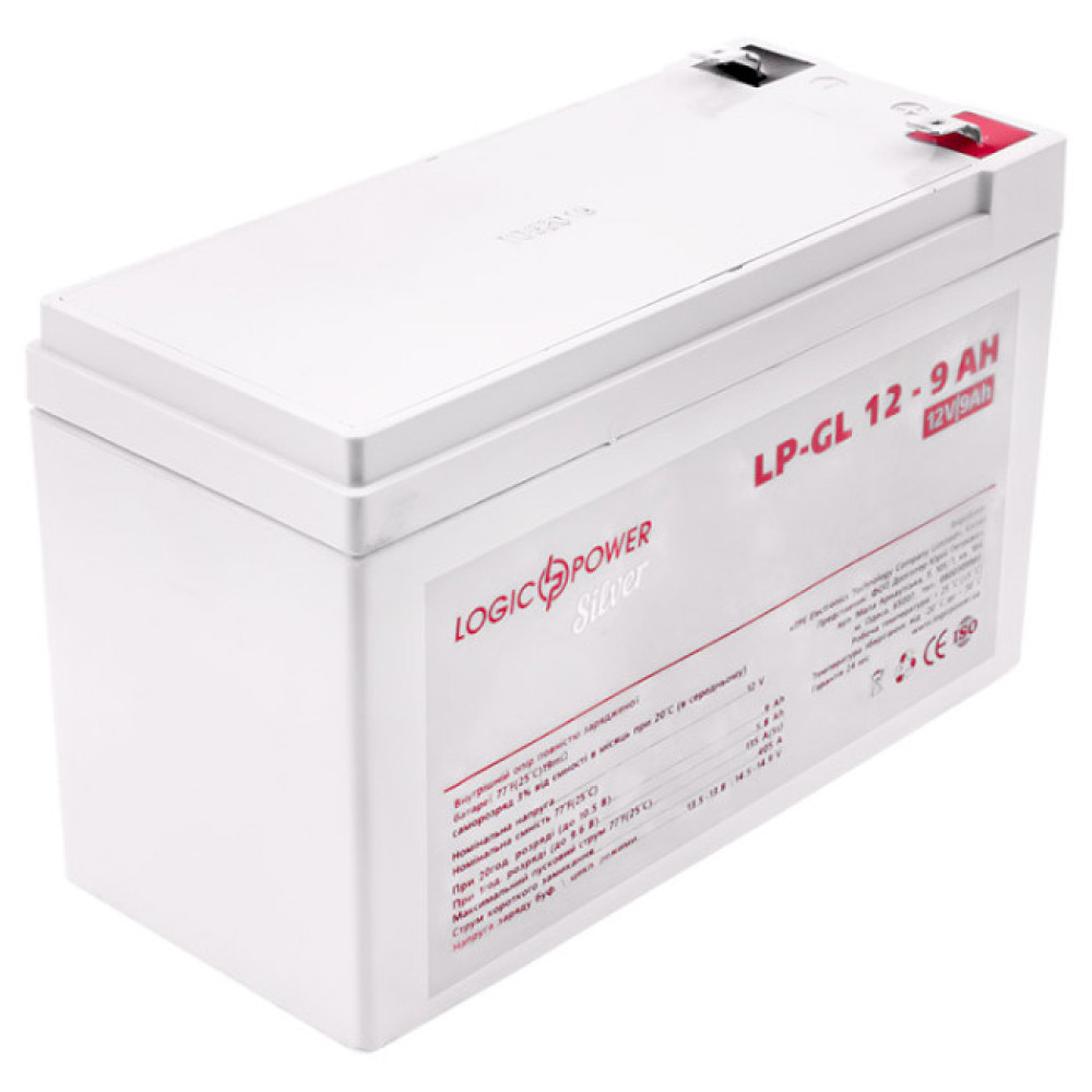 Батарея к ИБП LogicPower GL 12В 9Ач (2335) Батарея к ИБП LogicPower GL 12В 9Ач (2335)