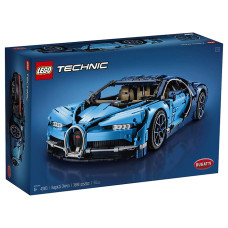 Конструктор LEGO Автомобиль Bugatti Chiron 3599 деталей (42083)