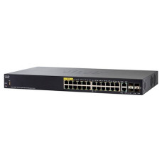 Комутатор мережевий Cisco SG350-28P-K9-EU