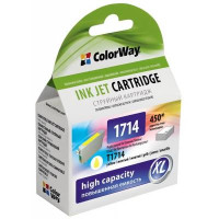 Картридж ColorWay EPSON XP313/323/413/423 yellow_OEM (CW-EPT1714_OEM)