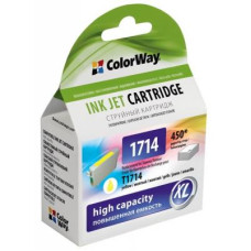 Картридж ColorWay EPSON XP313/323/413/423 yellow_OEM (CW-EPT1714_OEM)