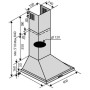 Вытяжка кухонная VENTOLUX LIDO 60 INOX (700) Вытяжка кухонная VENTOLUX LIDO 60 INOX (700)