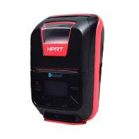 Принтер чеков HPRT HM-E200 мобільний, Bluetooth, USB, червоний+чорний (14657)