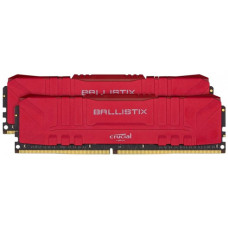Модуль памяти для компьютера DDR4 16GB (2x8GB) 2666 MHz Ballistix Red Micron (BL2K8G26C16U4R)