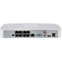 Реєстратор для відеоспостереження Dahua DHI-NVR2108-8P-4KS2