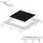 Варочна поверхня Weilor WIS 642 WHITE