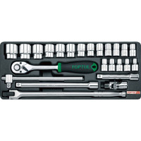 Набор инструментов Toptul 1/2