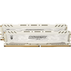 Модуль памяти для компьютера DDR4 16GB (2x8GB) 3200 MHz Ballistix Sport LT White Micron (BLS2K8G4D32AESCK)