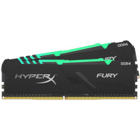 Модуль памяти для компьютера DDR4 32GB (2x16GB) 3733 MHz HyperX Fury RGB Kingston Fury (ex.HyperX) (HX437C19FB3AK2/32)