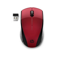 Мишка HP 220 Red (7KX10AA)