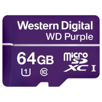 Карта пам'яті WD 64GB microSDXC class 10 UHS-I (WDD064G1P0A)
