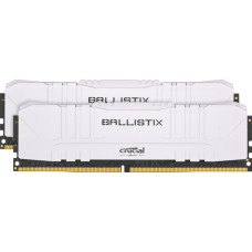 Модуль памяти для компьютера DDR4 16GB (2x8GB) 3000 MHz Ballistix White Micron (BL2K8G30C15U4W)