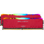 Модуль памяти для компьютера DDR4 64GB (2x32GB) 3200 MHz Ballistix RGB Red MICRON (BL2K32G32C16U4RL)