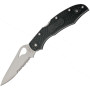 Нож Spyderco Byrd Cara Cara 2 Emerson полусеррейтор (BY03PSBK2W)