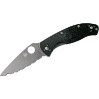 Ніж Spyderco Tenacious FRN серрейтор (C122SBK)