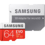 Карта пам'яті Samsung 64GB microSDXC class 10 UHS-I U1 Evo Plus V2 (MB-MC64HA/RU)