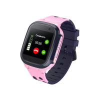 Смарт-часы GoGPS ME K16 Pink Детские GPS часы-телефон (K16PK)