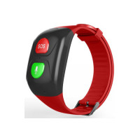 Смарт-часы GoGPS М03 кнопка SOS black/red (M03BKRD)