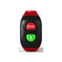 Смарт-годинник GoGPS М03 кнопка SOS чорні з червоним (M03BKRD)