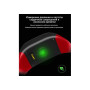 Смарт-годинник GoGPS М03 кнопка SOS чорні з червоним (M03BKRD)