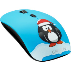 Мышка Canyon CND-CMSW400PG Wireless Black-Blue (CND-CMSW400PG)
