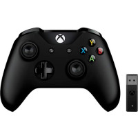 Геймпад Microsoft Xbox One Controller + Wireless Adapter for Windows 10 (4N7-00002)