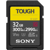 Карта пам'яті Sony 32GB SDHC class 10 UHS-II U3 V90 Tough (SF-G32T)