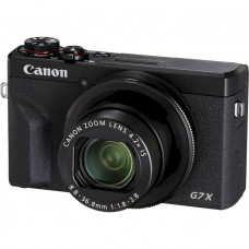 Цифровой фотоаппарат Canon Powershot G7 X Mark III Black VLogger (3637C029)